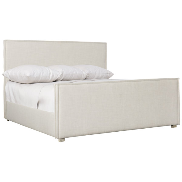 Isolde wingback best sale upholstered platform bed